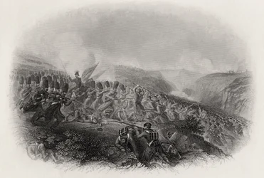 Die Schlacht von Inkermann, Angriff der Garden, 1854